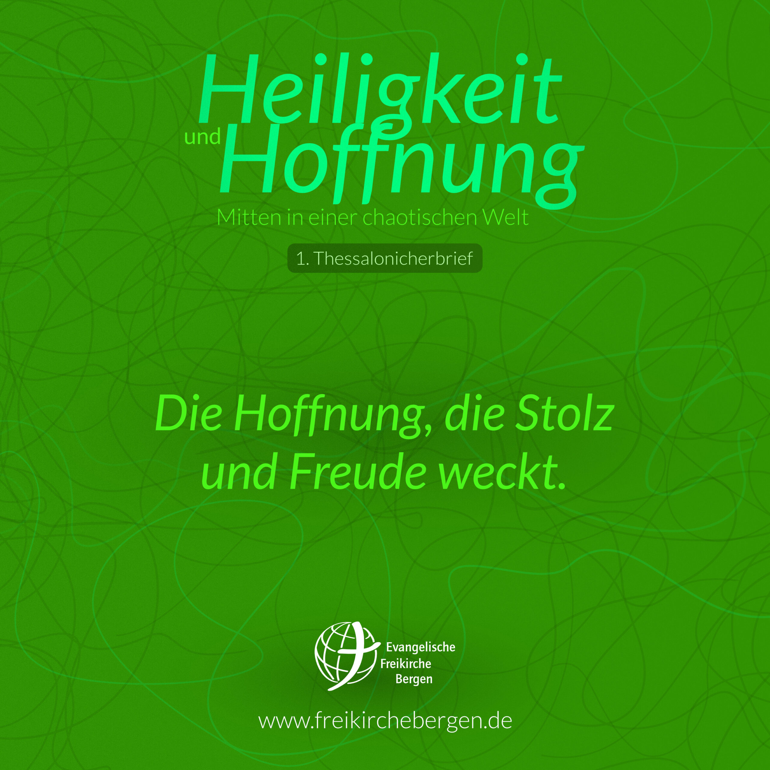 Die Hoffnung, die Stolz und Freude weckt – 1.Thess 2,17-20 | Maiko Müller