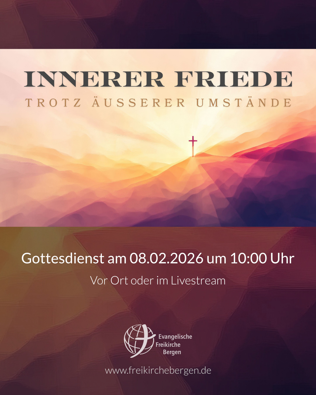 Inneren Frieden gewinnen – trotz widriger äußerer Umstände