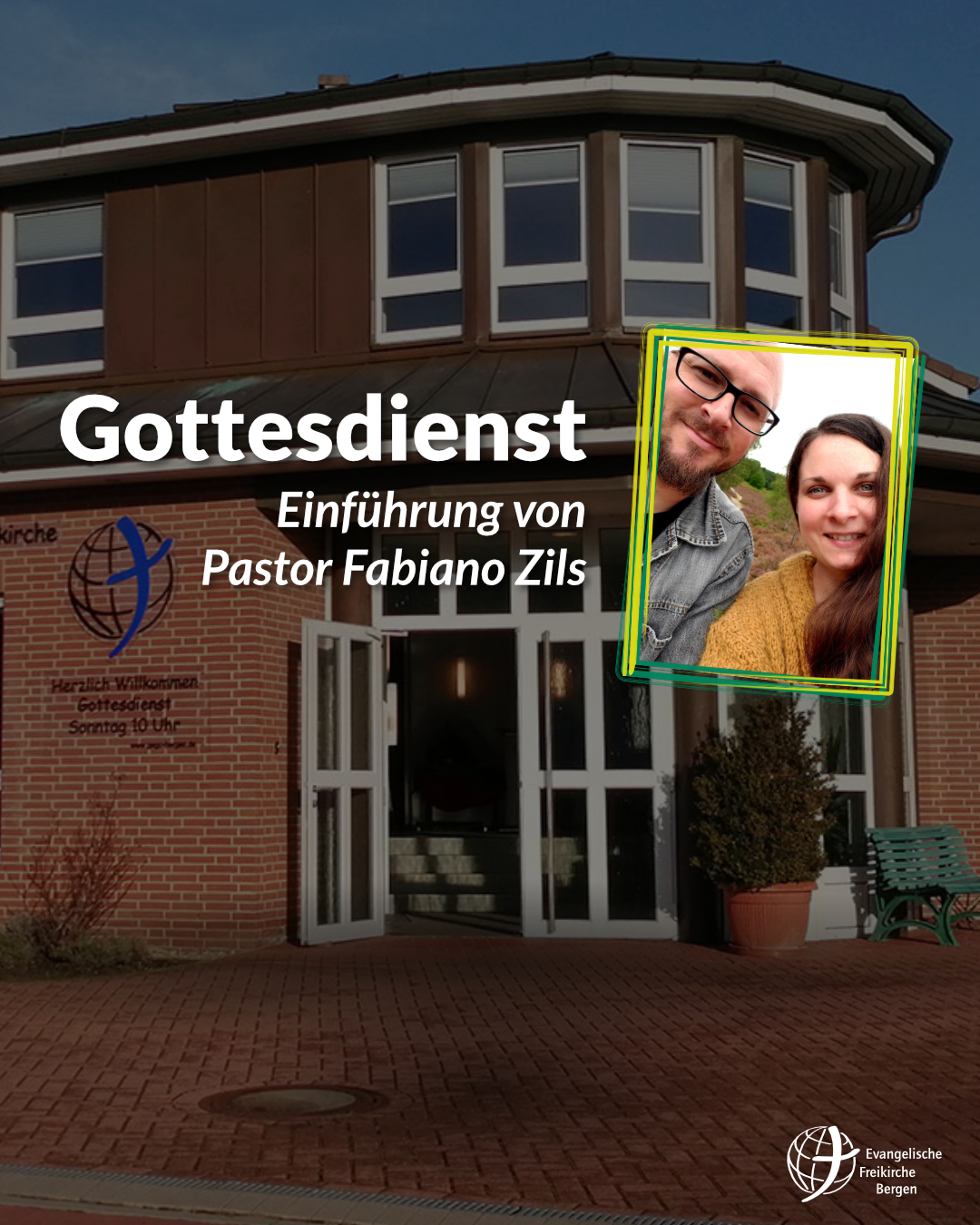 Einführungsgottesdienst von Pastor Fabiano Zils